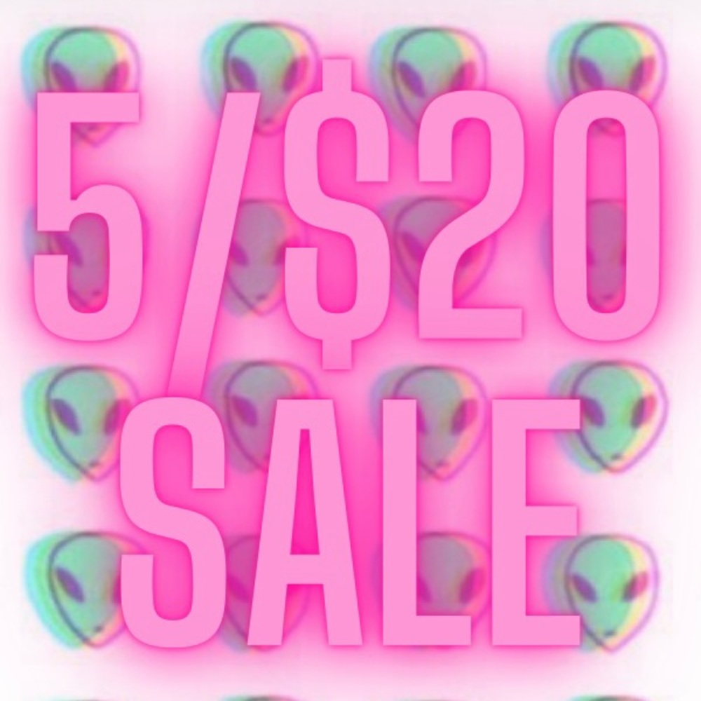 👽 5/$20 SALE NOW 👽